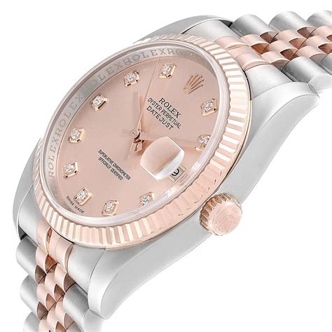 rolex datejust 36mm - rose gold price